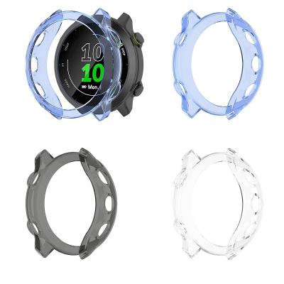 China 2022 Latest Sports Wristband Soft Protective Case For Garmin Forerunner 158 Full Cover TPU Transparent Clear Case For Garmin Forerunner 158 Case for sale