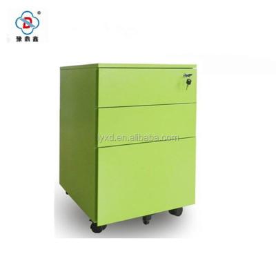 China Knock Down Steel Structure Movable Storage Cabinet Under Desk Drawer Removable Cabinet for sale