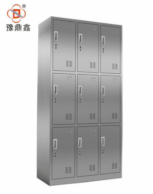 China Modern Multifunctional Office / Locker Closet 4 Door Stainless Steel Home Wardrobe Cabinet for sale