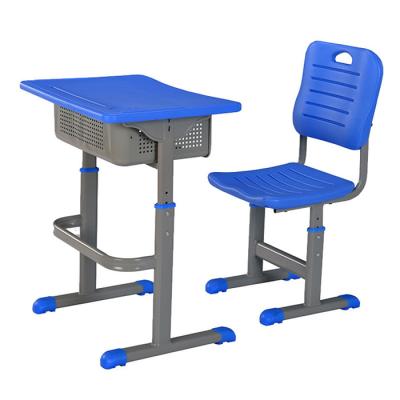 China Luoyang School Modern Simple Height School Furniture Adjustable Desk for sale