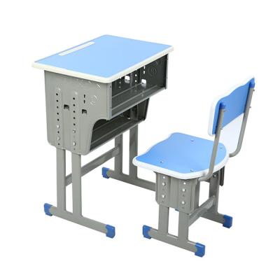 China Modern Cheap Price University School Plastic Desk And Chair for sale