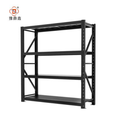 China Corrosion Protection Luoyang XINDING Supermarket / Multifunctional Metal Racking Shelving Shelf Home Used Goods Storage for sale