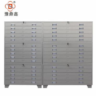 China Cheap Customized Hot Sale Large Capacity 5 Drawers Cold Roll Steel Card Storage Cabinet for sale