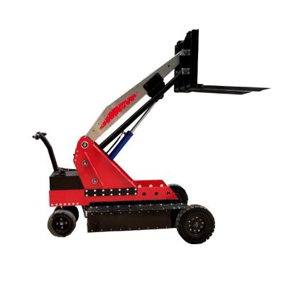 China Hotels Newest Mortise And Tenon Process 600Kg Tone Hot Sale Electric Forklift for sale