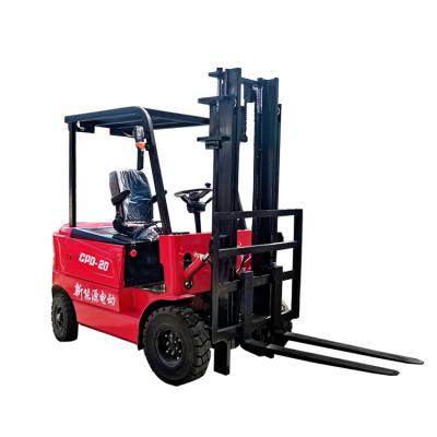 China Hotels Best-selling Seat Electric Forklift Full Of Four-wheel Drive Comfortable Adjustable Forklifts for sale