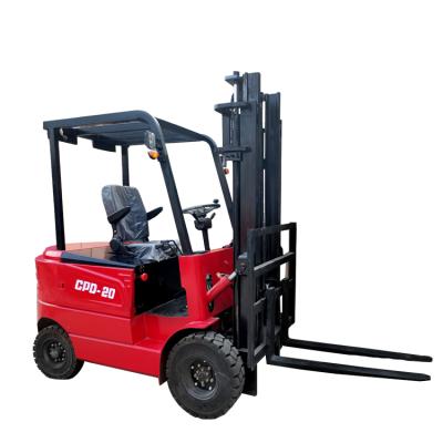 China Hotels High Grade Electric Transparent Capacity Water Battery 2 Ton 3m Large Forklift for sale