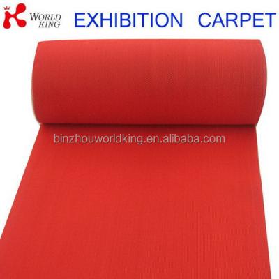 China Eco-friendly.anti-slip.fireproof exhibition mat with 300g weight disposable mat for expo for sale