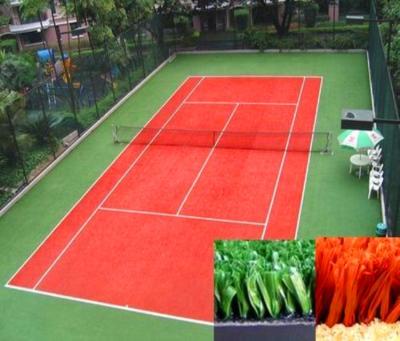 China 100% Polyester Fiber Or 100% Polypropylene Super Quality Modern Tennis Court Artificial Grass for sale