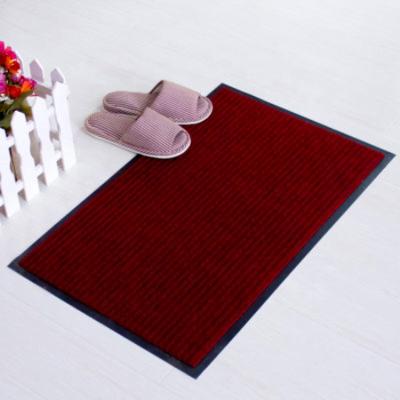 China Modern High Cost Permance PVC Backed Ribbed Door Mat Cover Carpet for sale