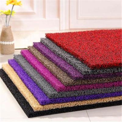 China Modern Colorful PVC Coil Door Mat Carpet Rug for sale