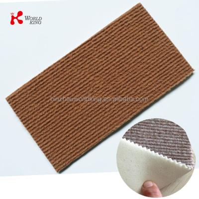 China Cheapest Rib Porcelain Show Foam Backing Mat for sale