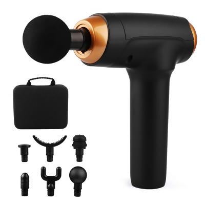 China High Quality Cordless Body Grip Sports Massage Gun Attachments Brushless Percussion Deep Massage Gun for sale