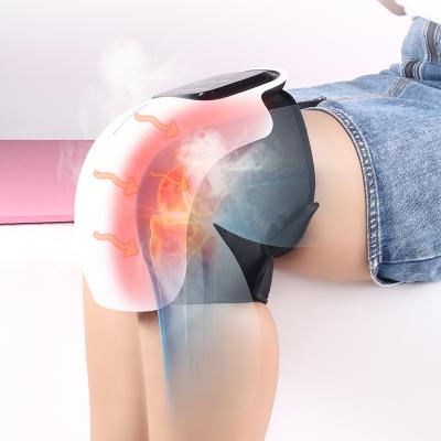 China Knee Brace Wrap Massager Passionate Professional Vibrating Knee Massager With Heat for sale