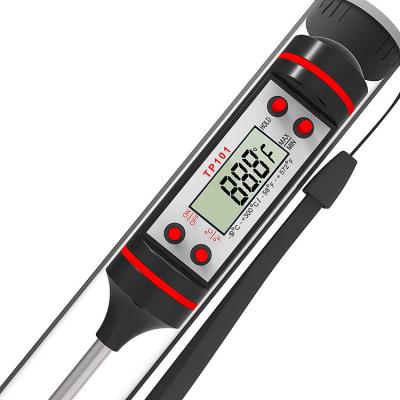 China Mini LCD Instant Read Digital Handheld Kitchen Cooking Meat Food Thermometer TP101 for sale