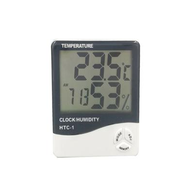 China Latest ABS HTC-1 Hygrometer Fridge Freezer Temperature Recording Humidity Display for sale