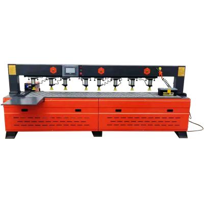 China Panel Hole Maker Produced Side Hole Wood Drill Rig For Cabinet Wood Drilling Machine For Sale for sale