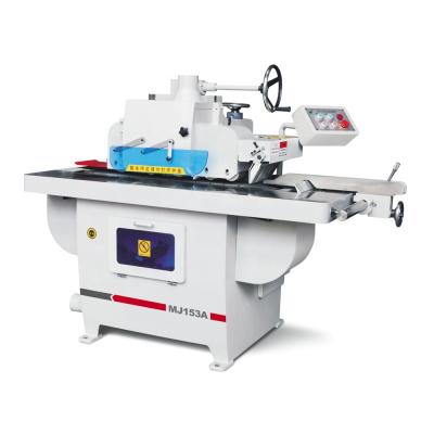 China Manufacturer High Quality VERTICAL Saw Blade In Bottom Wood Single Blade Rip Saw With Inverter Control 85mm Thickness for sale