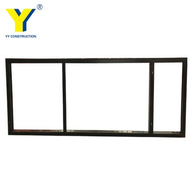 China Modern Factory Product Real Shot NOA NFRC AS2047 Standard Aluminum Fixed Windows With Sliding Style for sale