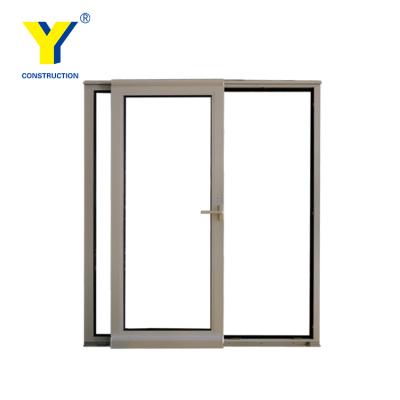 China Modern sluminium double glazed sliding doors waterproofing sliding glass doors exterior folding sliding doors for sale