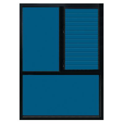 China Energy Efficient Louver Aluminum Glass Louver Louver Glass Louver Windows for sale