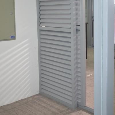 China Modern Aluminum Exterior Shutters Plantation Shutter Certificate Aluminum Vertical Shutter AF 2047 For Sale for sale