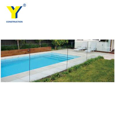 China Energy Saving Balustrade Glass Railing For Swimming Pool Used In Australian / USA Market for sale