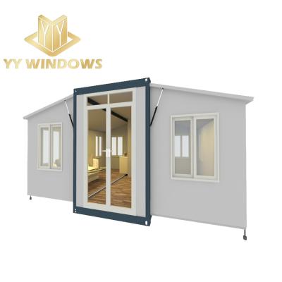 China Strong Aluminum Windows and DoorsContainer Houses Prefab Luxury Living Expandable Container House for sale