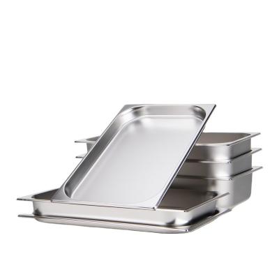 China Food container hotel food pans, American 1/1 Gastronorm stainless steel pans for canteens, restaurants, cafeterias, shops, snack bars etc. for sale