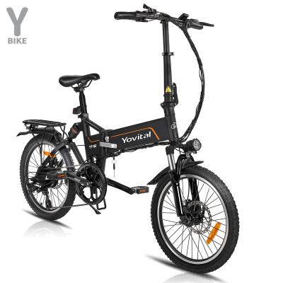 China City E New S1 350W Adult Electric Bike YOVITAL Ebike Folding Electric Bicycle USA Electric Bike 36V Lithium Battery Dropshipping for sale