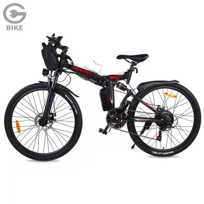 China GELEISEN S3 Electric Mountain Bike USA Store Cheap Ebike Current 26 Inch Adult Full Suspension Mountain Bicycle Electric Bike For Sale for sale