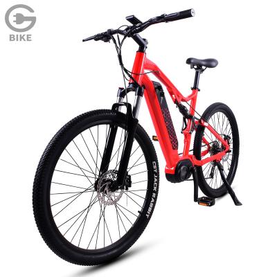 China Factory Direct Sale GELEISEN Mountain Bike Electric E-Bike 48V High Quality Battery 27.5 Inch Dual Suspension Electric Mountain Bike for sale