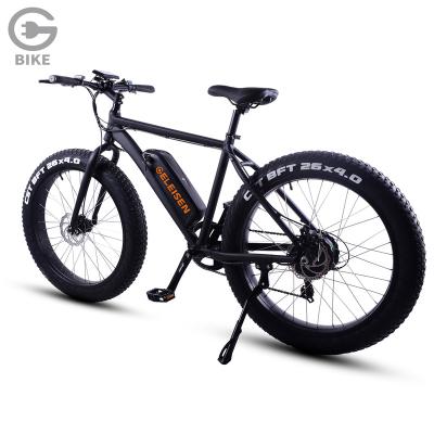 China Wholesale Two Wheel 36V 500W Electric Bicycle Folding Electric Mountain Bike GELEISEN Adult Ebike 26 Tire Inch Electric Factory Made Wholesale for sale