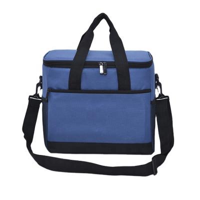 China Detachable shoulder strap Tote Bag Thermal Lunch Box of waterproof 600D polyester for sale