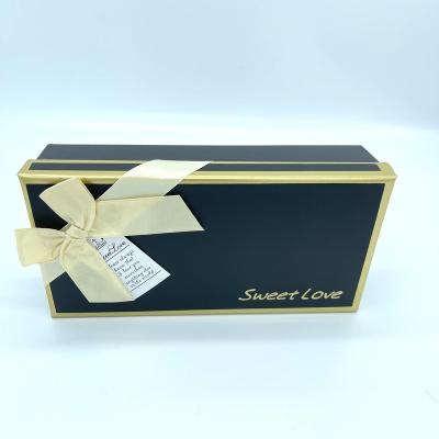 China Recyclable Luxury Christmas Gift Chocolate Truffle Boxes Cardboard Paper Xmas Packaging Eve Gift Boxes Christmas Boxes With Logo for sale