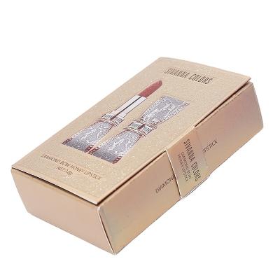 China High Quality Disposable Lip Gloss Packaging Box Custom Design Gift Box Paper Box For Lipstick for sale