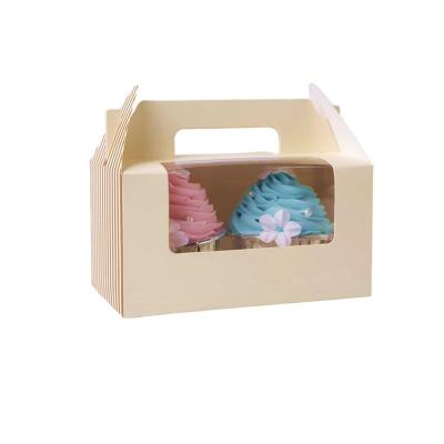 China Wholesale Disposable Plastic Cake Boxes Bulk Happy Birthday Cake Box Cake Box for sale