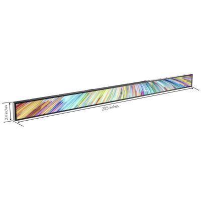 China 35 Inch Indoor Hot Sale Supermarket Shelf Racked Bar Display Advertising Player Digital Signage for sale