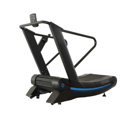 China Universal Creative Home Gym Design Aluminum Alloy Curved Treadmill Cardio Machine for sale