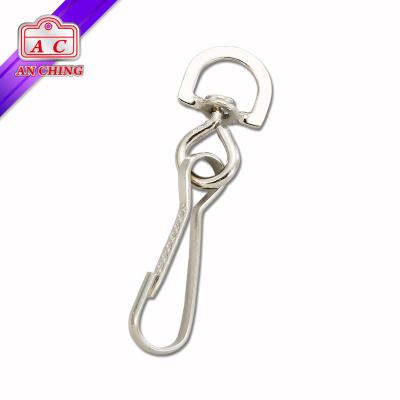 China For Lanyard 10 Mm Metal Trigger Swivel Instant J-Hook For Lanyard for sale