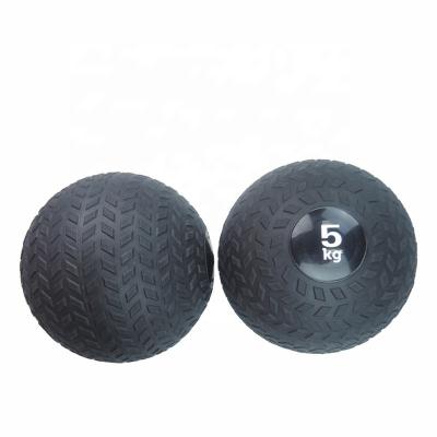 China Non-slip Black PVC Slam Ball Fitness Ball Sand Exercise Balls NO-Slip With Sand for sale