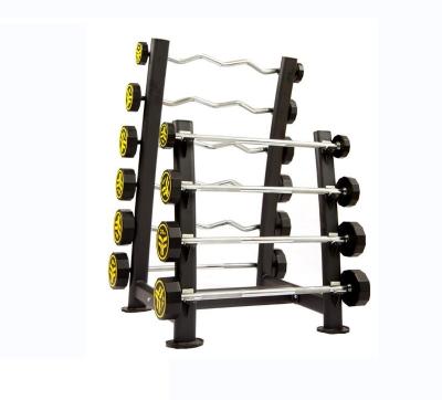 China Universal Custom Logo Vertical Professional Fitness Stand Weightlifting Barbell Rack for sale