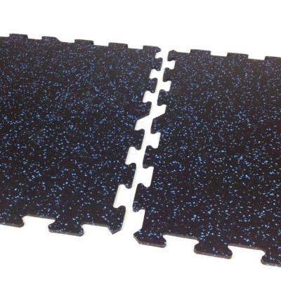 China 10mm 12mm 5mm non-toxic high density fitness inter lock rubber mat for sale