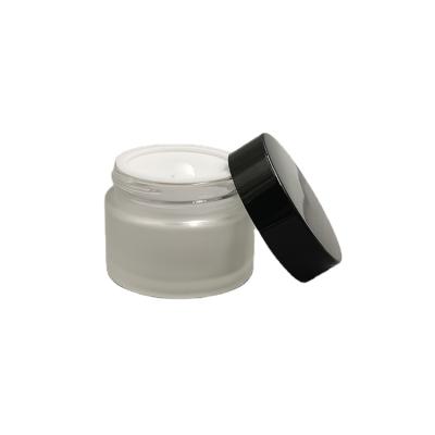 China Personal Care 30G Frosted Cosmetic Cream Pack Skin Care Container With Cap for sale