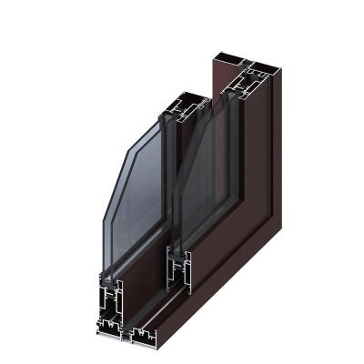 China High quality aluminum two track lifting sliding door and heat insulation factory price sliding door window for office for sale