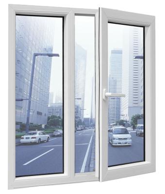 China Folding Screen Adjusting A Tilt And Turn Window Casement Window Unit PVC Windows for sale