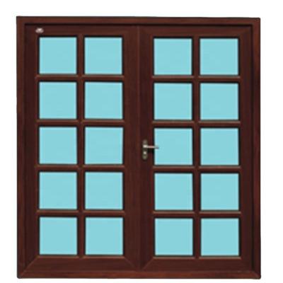 China heat insulation Guangdong factory supply house door upvc french door for sale