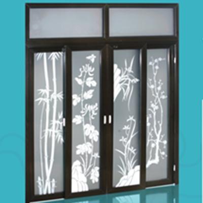 China Heat Insulation Guangdong Supplier PVC Patio Door for sale