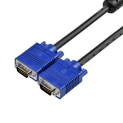 China 15pin COMPUTER male to male VGA 3+6 M/M video cable 1920*1080P 1.5m 3m 5m 10m 15m 20m 30m computer cable for HDTV projector for sale