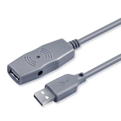 China Active Booster Chip Usb 2.0 Repeater Extension Cable AM ​​AF 15m 20m High Speed ​​Signal Amplifier Chipset 5m 10m For Computer for sale