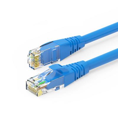 China Cat5e UTP RJ45 Ethernet Cable Network Cable CAT5E Patch Cord OEM 0.5m 1m 2m 3m 5m 10m 20m 30m 40m 50m 60m LC-1005A for sale